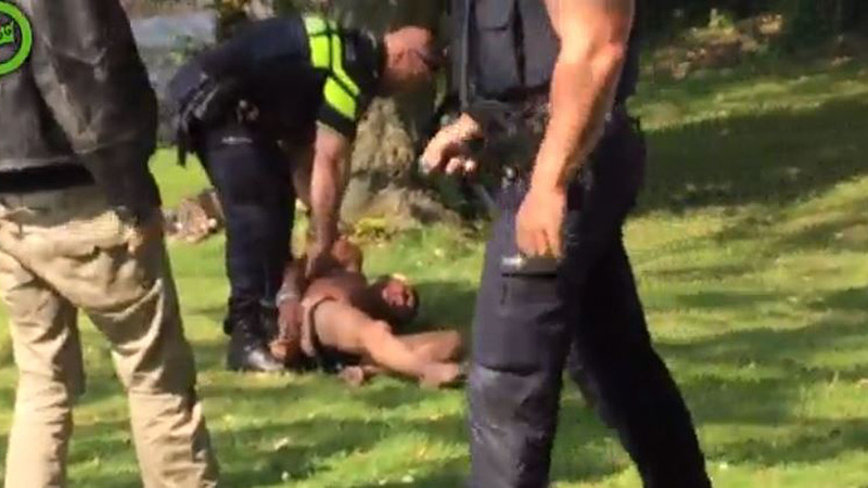 Man dag na ordeverstoring bij Zomer op het Plein voor tonen blote billen opnieuw opgepakt