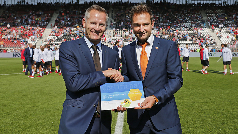AZ Jeugdopleiding krijgt van KNVB internationale status