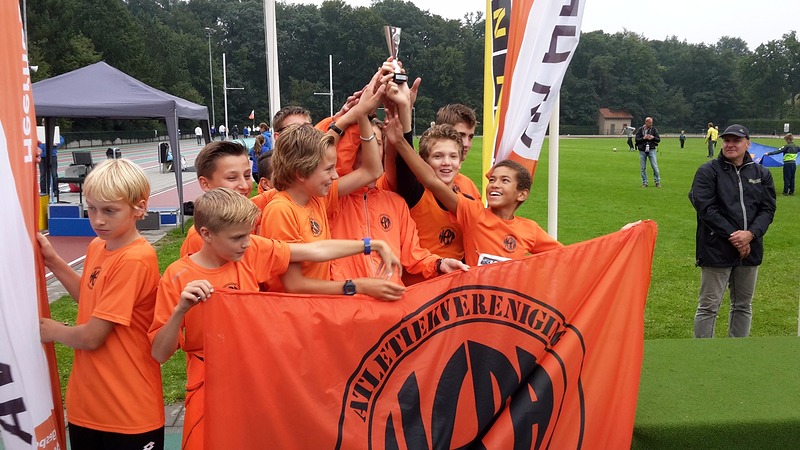 D-junioren AV Hera schrijven historie: na vele jaren weer terug op het schavot