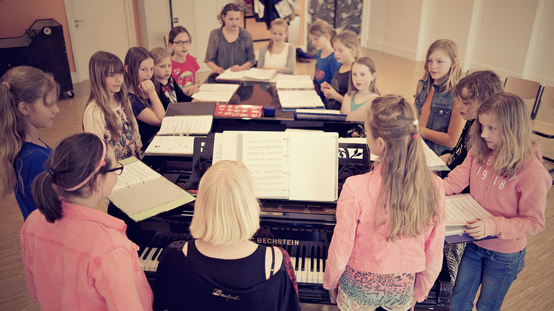 Open lessen bij de kinderkoren Little Voices en Junior Voices van Cool