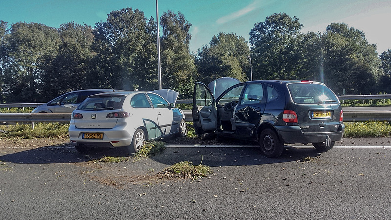 Twee gewonden bij ongeval op A9 nabij Akersloot