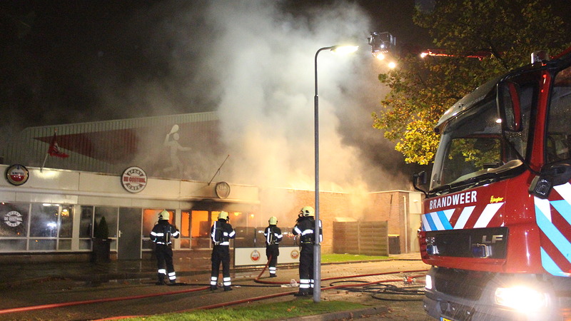 Twee jongeren aangehouden vanwege brandstichting in Sporthal De Oostwal