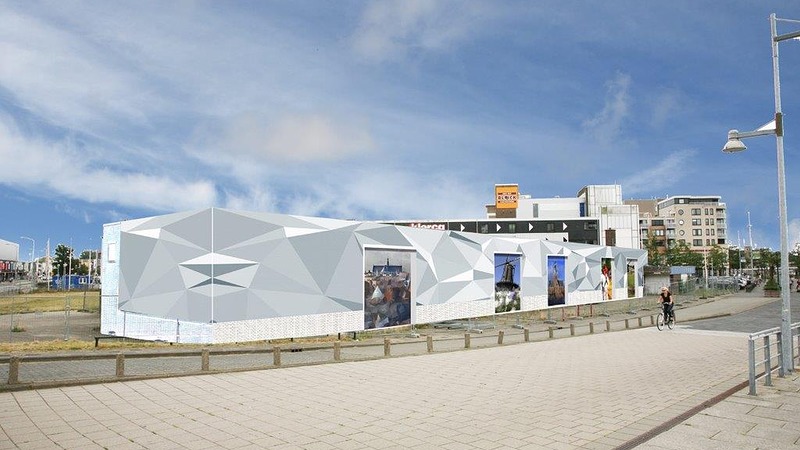 Verpauperde pand op de hoek Noorderkade / Noorderstraat krijgt fraaie verpakking