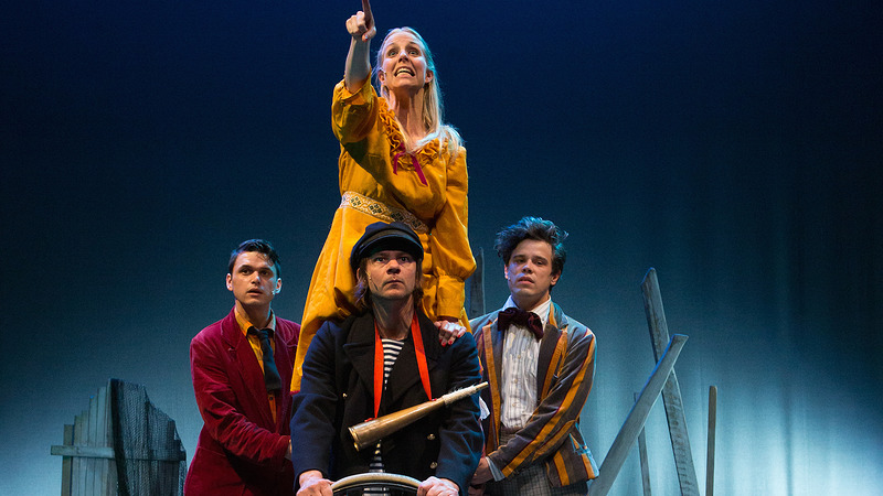 Theater Cool 24 oktober podium voor familievoorstelling ' De Kleine Kapitein