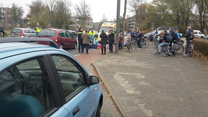 Omstander (19) bij verkeersongeval Koelmalaan aangehouden voor belediging agent