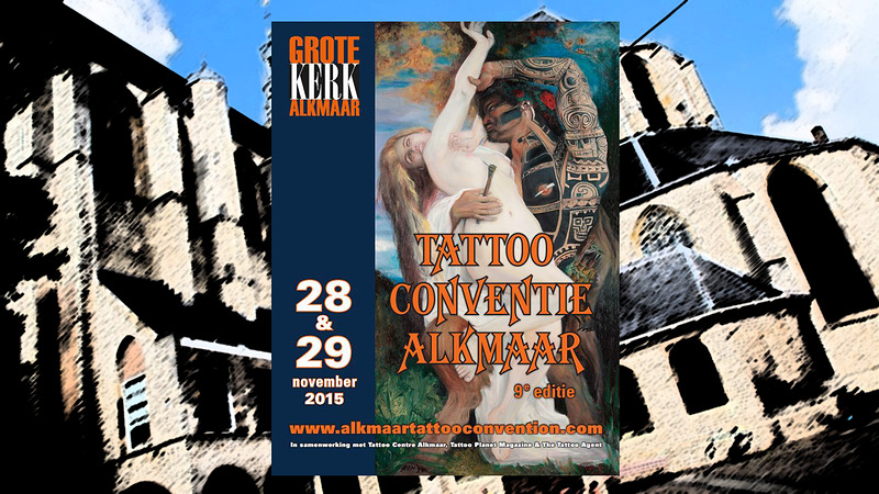 9e Tattoo Conventie Grote Kerk Alkmaar met meer dan 100 artiesten