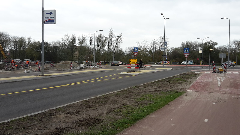 Komende weekenden laatste grote werkzaamheden turborotonde Koelmalaan
