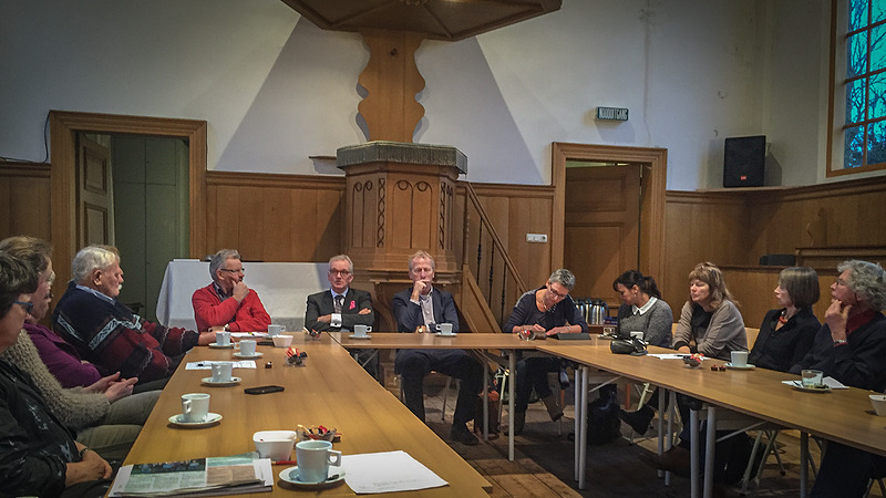 Noordeinde tevreden over bezoek burgemeester Bruinooge