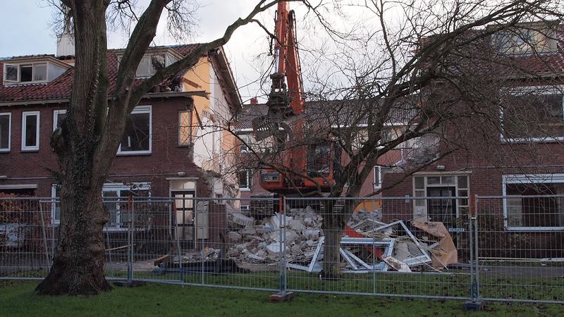 Sloop woningen aan Ringershof gestart
