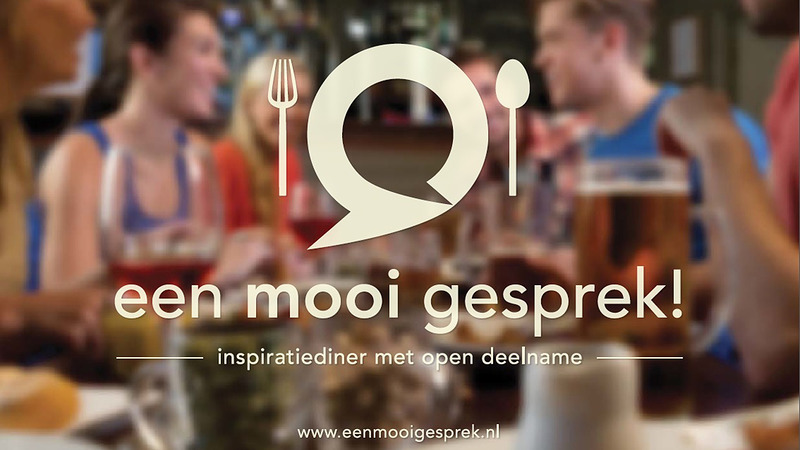 Maandelijks inspiratiediner 'Een mooi gesprek' in De Rekere