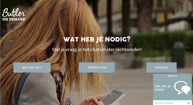 Alkmaarse Butler On Demand maakt het leven een stuk eenvoudiger