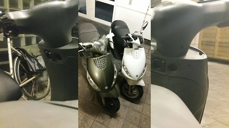 Drie helers van  snorscooters betrapt vanwege defect licht