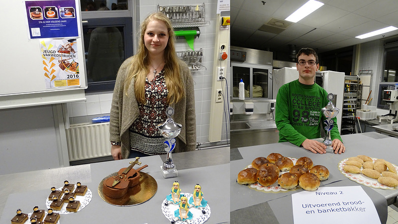 Leerlingen Horizon College regionaal kampioen brood en banket