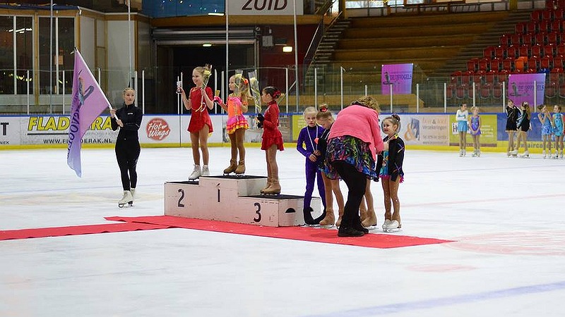 Twee keer goud en een maal brons voor AIJC bij IJsvogelbokaal in Zoetermeer