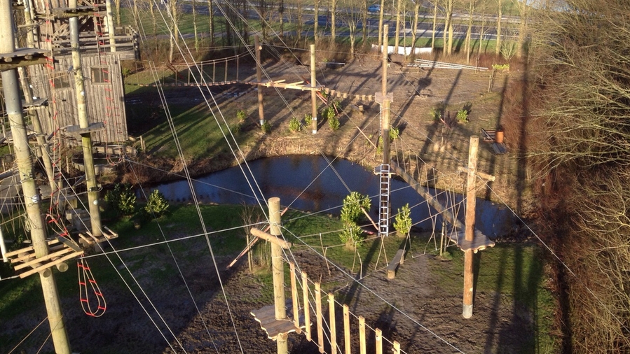 Nachtklimmen tijdens heropening Outdoorpark Hoornse Vaart