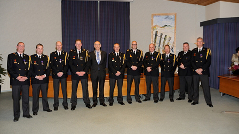 Koninklijke Onderscheiding voor twee brandweermannen