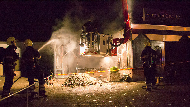 Dansschool Biersteker weer gedeeltelijk open na brand