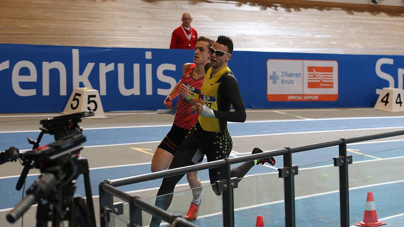 Zilver voor Tony van Diepen op de 400 meter bij NK Indoor Atletiek