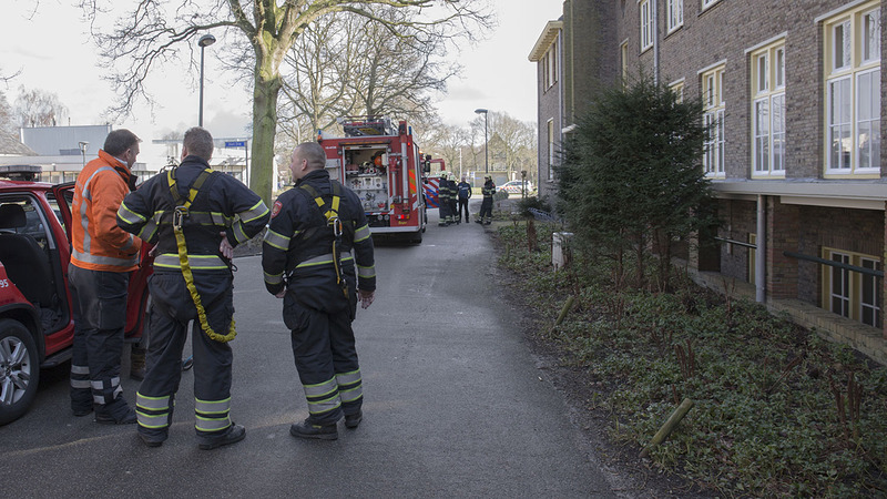 Brandweer met groot materieel naar GGZ Heiloo voor naar wat bleek loos alarm