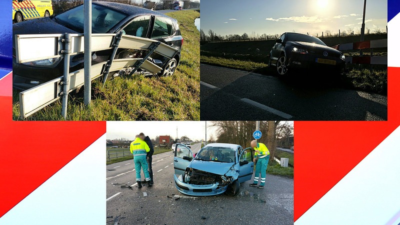 Flankaanrijding op kruising Laanweg/Provincialeweg