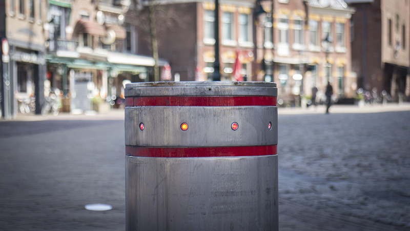 Beweegbare paaltjes Alkmaarse binnenstad dit jaar verwijderd