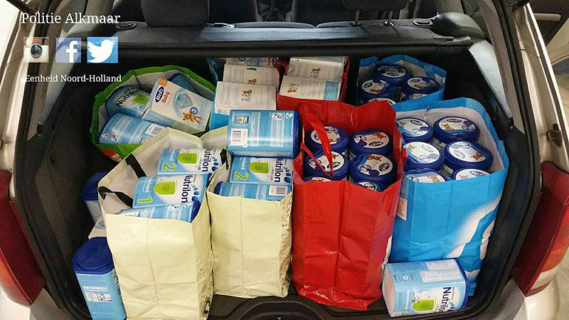 Roemeen (20) bij De Mare aangehouden voor diefstal lading babyvoeding