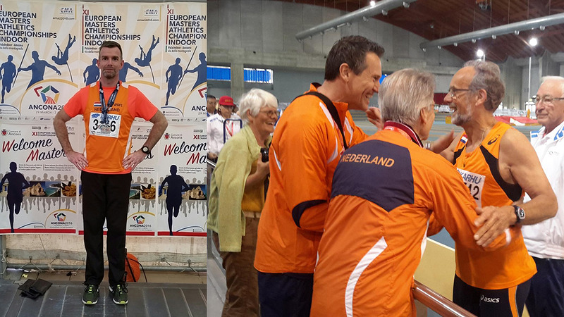 EK Indoor Atletiek Masters: Goud voor Jelle van der Schaaf, twee zilver voor Henk van Dijk