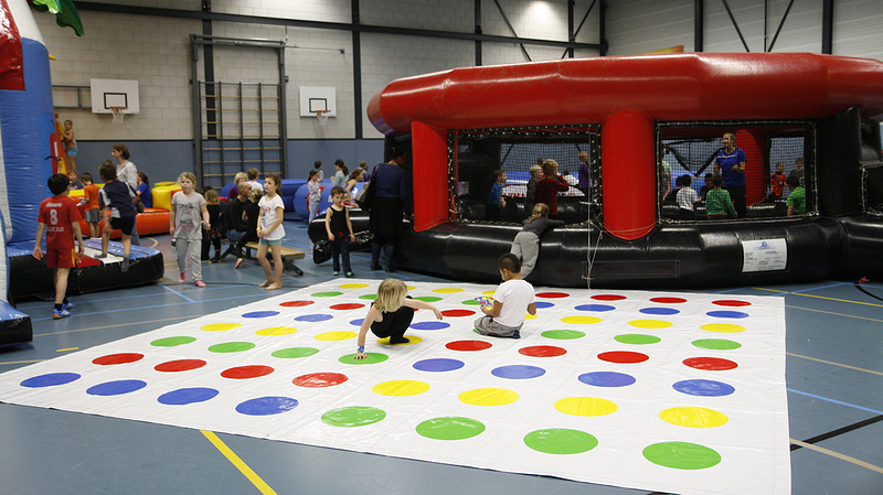 Sportinstuif in sporthal Alkmaar Noord in de meivakantie