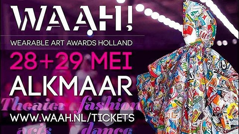 WAAH! Wearable Art Awards Holland in de Grote Kerk