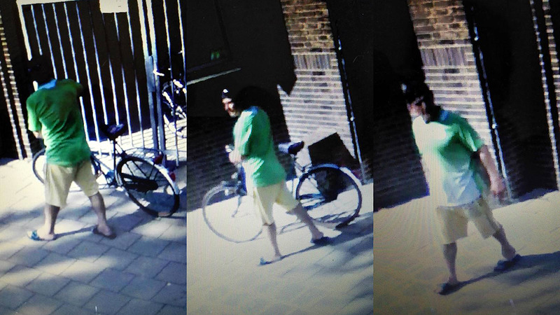 Fietsendief in Lyceumbuurt op camera gevangen