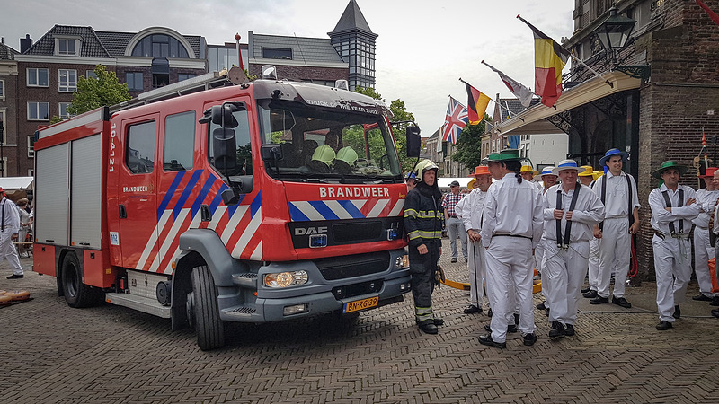 Kaasmarkt verstoord door automatische brandmelding in Waaggebouw