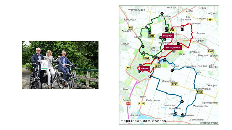 Drie fietsroutes 'eerlijk winkelen' gelanceerd in de regio