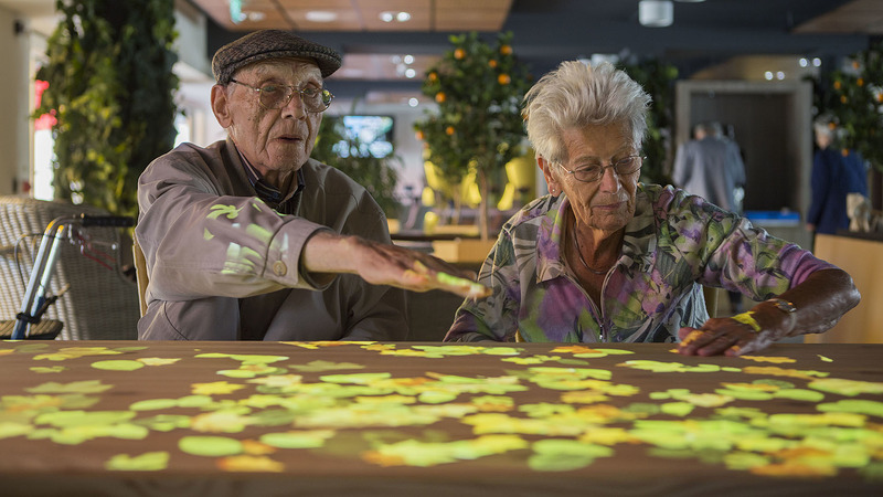 Doneer voor een Tovertafel voor bewoners Horizon Zorgcentrum