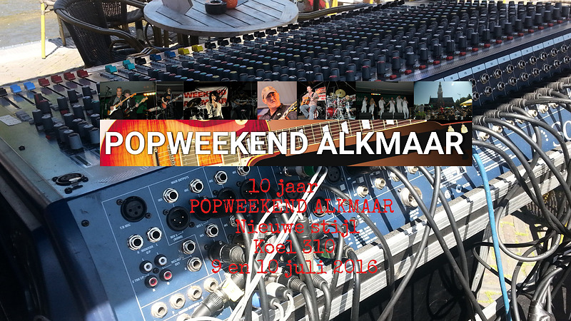 Popweekend Alkmaar verhuisd naar Koel310