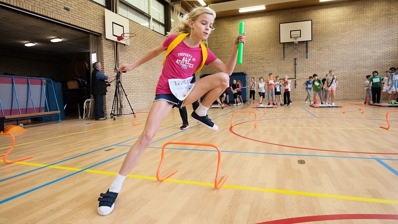 Alkmaarse kinderen maken spelenderwijs kennis met atletiek