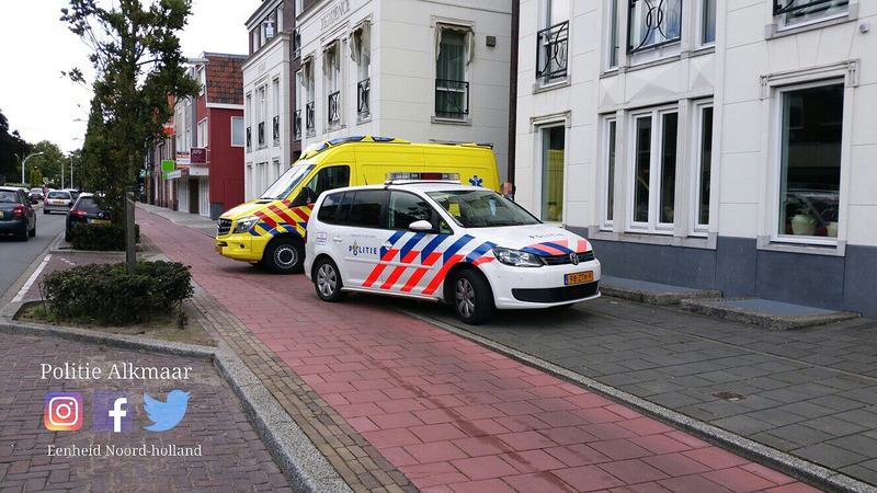 Man gewond bij val met scootmobiel in Heiloo