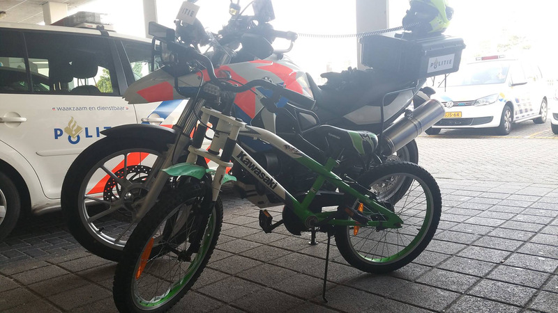 Gestolen kinderfiets terecht dankzij buurtbewoners