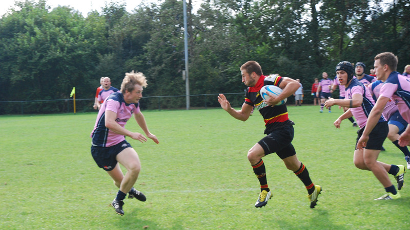 Overtuigende zege Alkmaarse Rugby Club op Pink Panthers