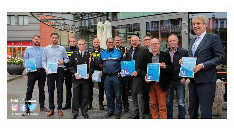 Derde ster Veilig Ondernemen voor Winkelcentrum De Mare