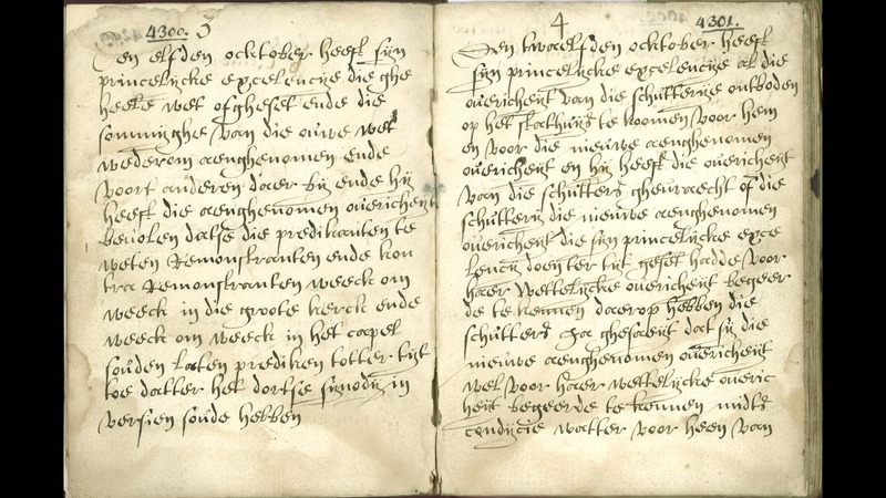 Tiendelige cursus oud schrift bij Regionaal Archief