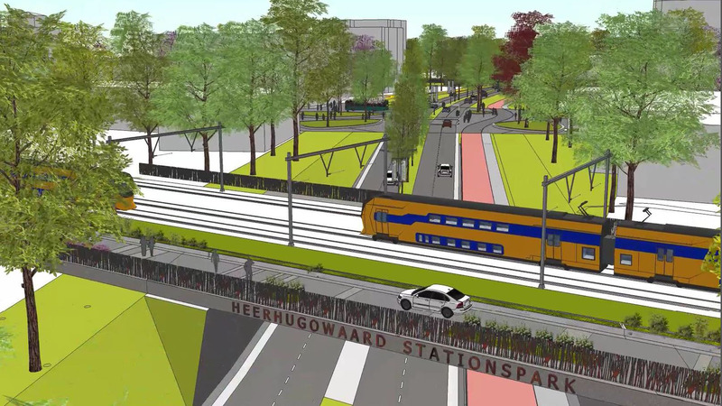 Wethouder presenteert voorkeursvariant spoortunnel, veel kritiek op linksafverbod