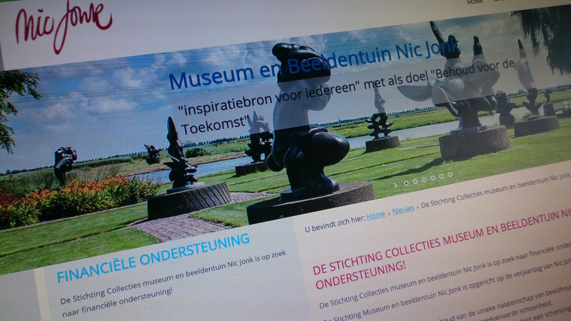 Beslaglegging dreigt voor Museum en Beeldentuin Nic Jonk