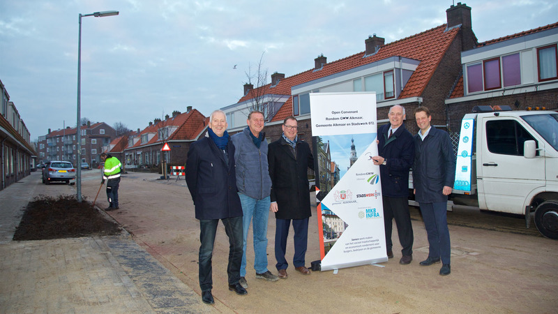 Gemeente Alkmaar en aannemers tekenen convenant voor een betere omgeving