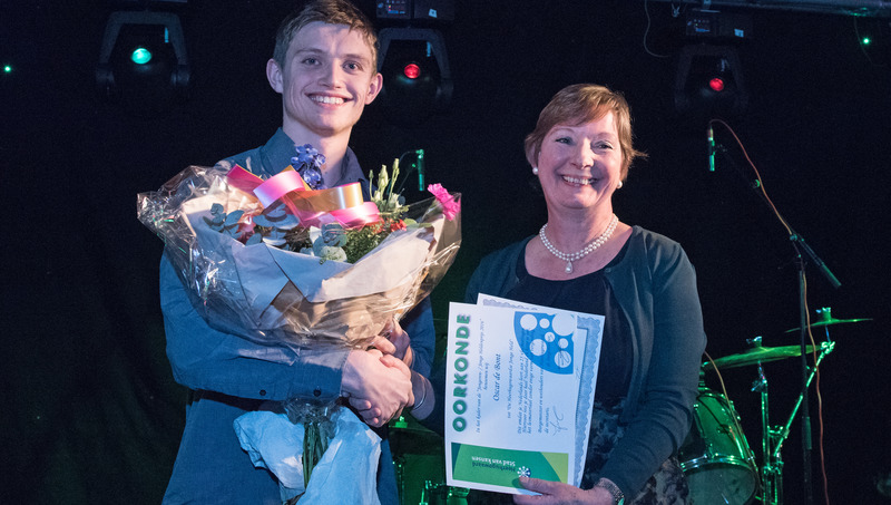 Jonge Heldenprijs 2016 voor Oscar de Bont