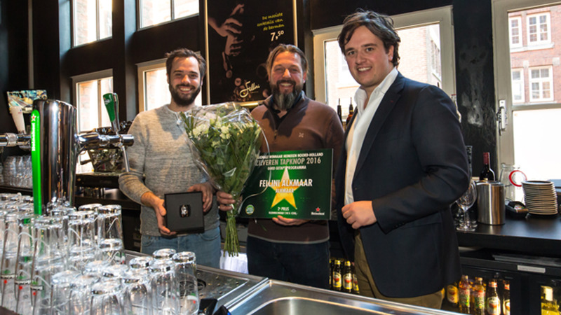Fellini Alkmaar krijgt Zilveren Tapknop en is 'beste nieuwkomer
