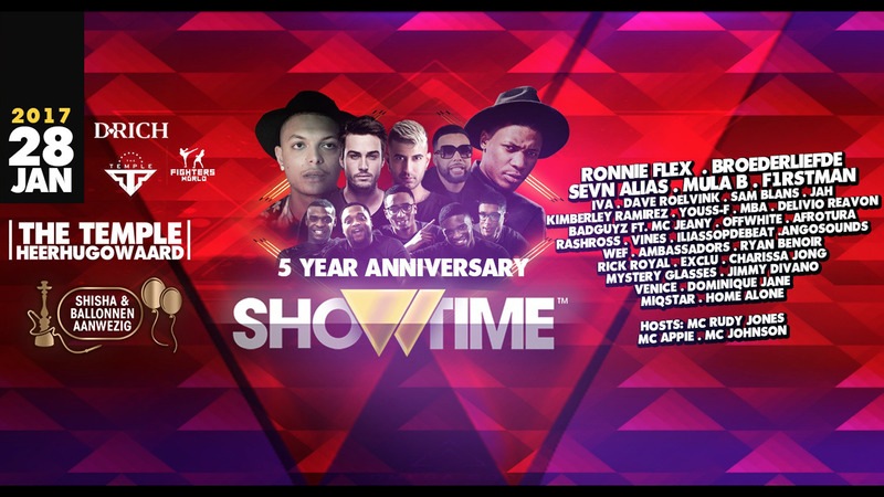 5 Year Anniversary Showtime in The Temple