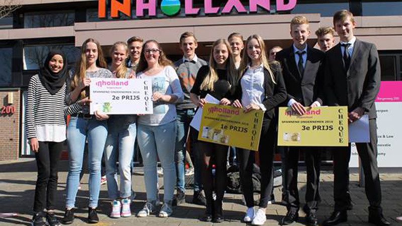 Scholieren strijden om het beste ondernemingsplan
