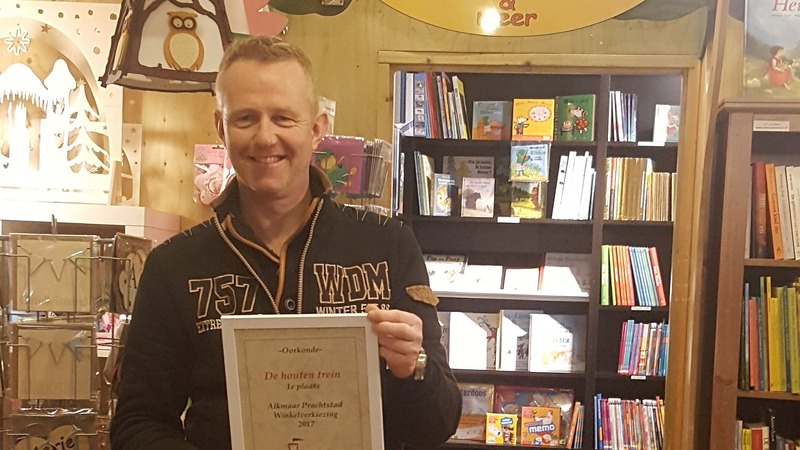 Houten Trein opnieuw grote winnaar winkelverkiezing Alkmaar Prachtstad