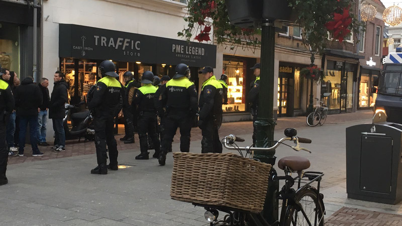 Groep Franse supporters aangehouden na ongeregeldheden