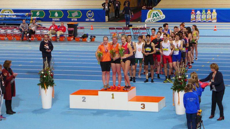Kogelstootster Jessica Schilder wint zilver op NK Indoor Junioren